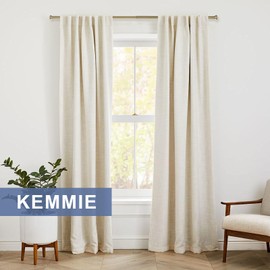 2 Pack Telescoping Curtain Rods, 1Inch Diameter Drapery Rods 28-48Inch Length Adjustable Rod with Brackets Window Treatment-Antique Bronze