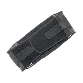 FRCOLOR 1pc Adjustable Fitness Waist Belt for Lumbar Support Breathable Back Brace Wrap for Weightlifting Gym Workouts and Injury Prevention Fits Waist Black