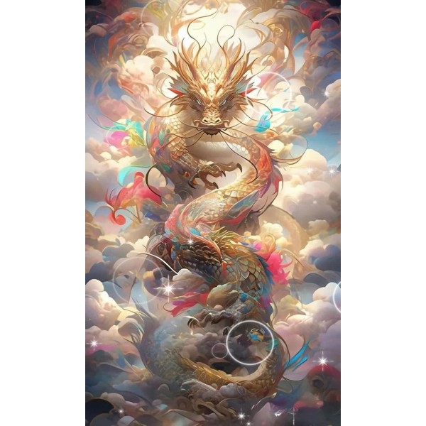 Unbranded Kits for Adults,Dragon 5D DIY Diamond Art Kits for