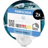 2X Parking Permit, Ticket and Note Holder for Car Windscreen,