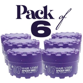 ROQVEL PROFESSIONAL Aqua Hair Styling Wax 07 Spider 150ml - 6 PACK