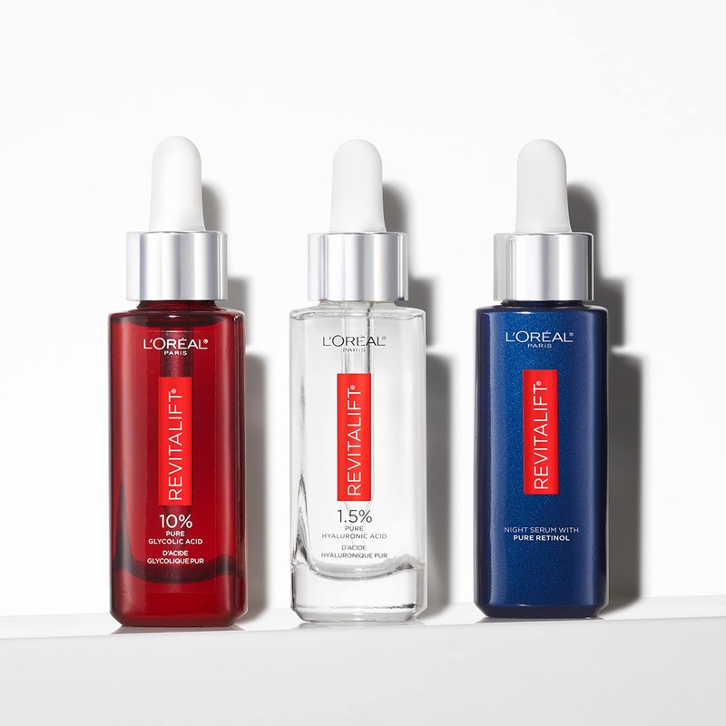 L'Oreal Paris Revitalift 0.3% Pure Retinol Night Serum, Reduce Deep