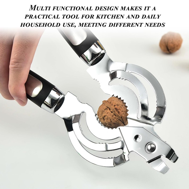 2 Pieces Manual Can Opener, Stainless Steel Cap Opener, Multifunctional