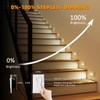 Stair Lights Motion Sensor Indoor Outdoor, 5CCT Dimmable LED Step