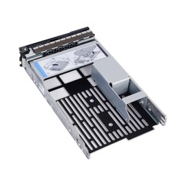 Adaptador de disco duro SSD de 2,5 a 3,5 pulgadas, caja de disco duro F238F 0F238F KG1CH con adaptador de disco duro de 2,5 pulgadas, compatible con Dell PowerEdge T340 T440 T640 T430 T630 R730 R930 T420 T620 T62R720 R320 R420