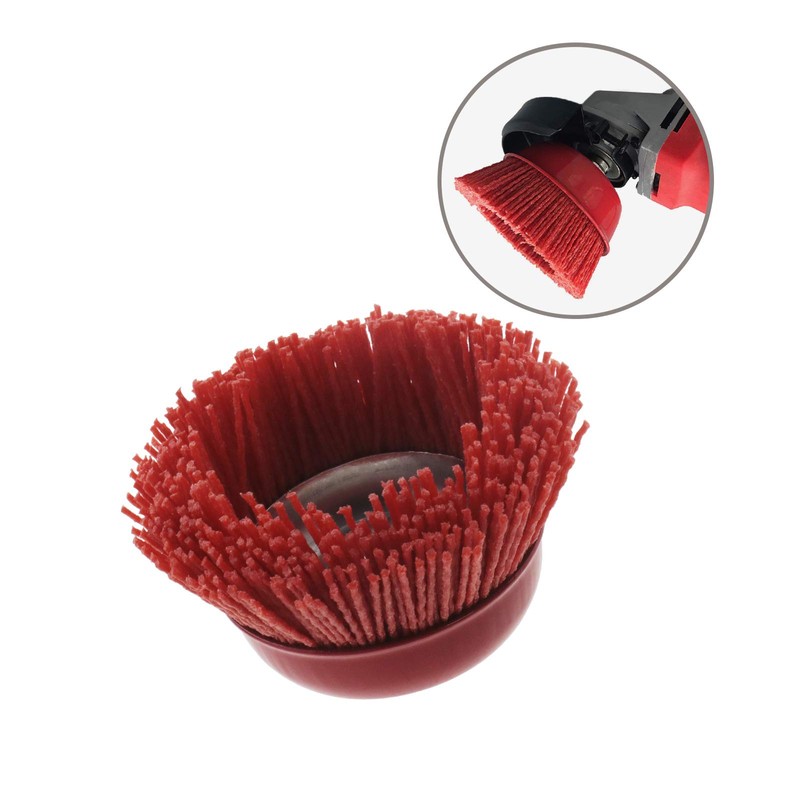 SING F LTD 2 Pcs 75mm/3 Inch Nylon Filament Abrasive