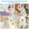 Risipu Dog Cooling Vest Premium Breathable Ice Silk Summer Clothes