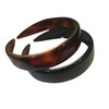 Parcelona French (Set of 2) Wide 1 Inch Tortoise Shell