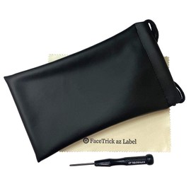 FaceTrick az Label AZ7108-1 Boston Sunglasses, Blocks Over 99.9% of UV Rays, Light Color Sunglasses, Clear Gray Frame/Light Smoke Lenses