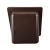 Brown External Vent Cover Kit - 100mm Hooded Cowl with