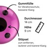 Sonodrum Tongue Drum "Standard" C – Purple – 14 cm