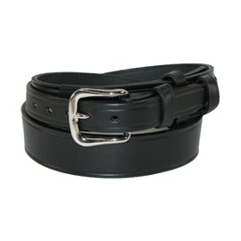 Boston Leather Men's Heavy Duty Leather Ranger Work Belt, 32, Black
