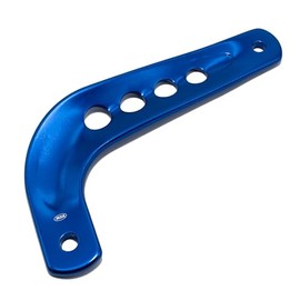 Enduro - Exhaust brace short - aluminum, blue anodized