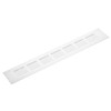 sourcing map Rectangle Shape Ventilation Grille Aluminum Alloy Louvered Air