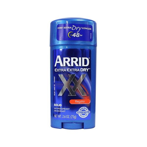 Arrid Deodorant 2.6 Ounce Solid Xx Regular (76ml) (2 Pack)