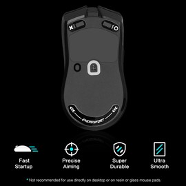 Replacement Glides for Razer Viper V2 Pro, Super Smooth Mouse Skates, Glides, Mouse Feet Compatible with Razer Viper V2 Pro, Rounded Corners, Low Friction, Durable Gaming Mouse Upgrade Accessories