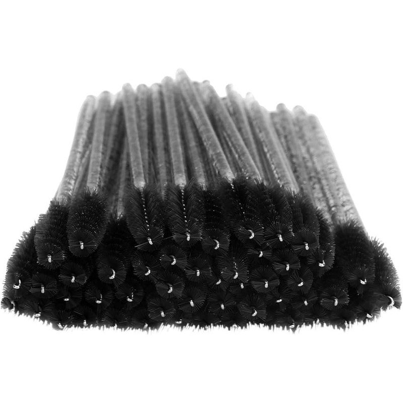 Brochas desechables de nailon para máscara de pestañas y cejas: