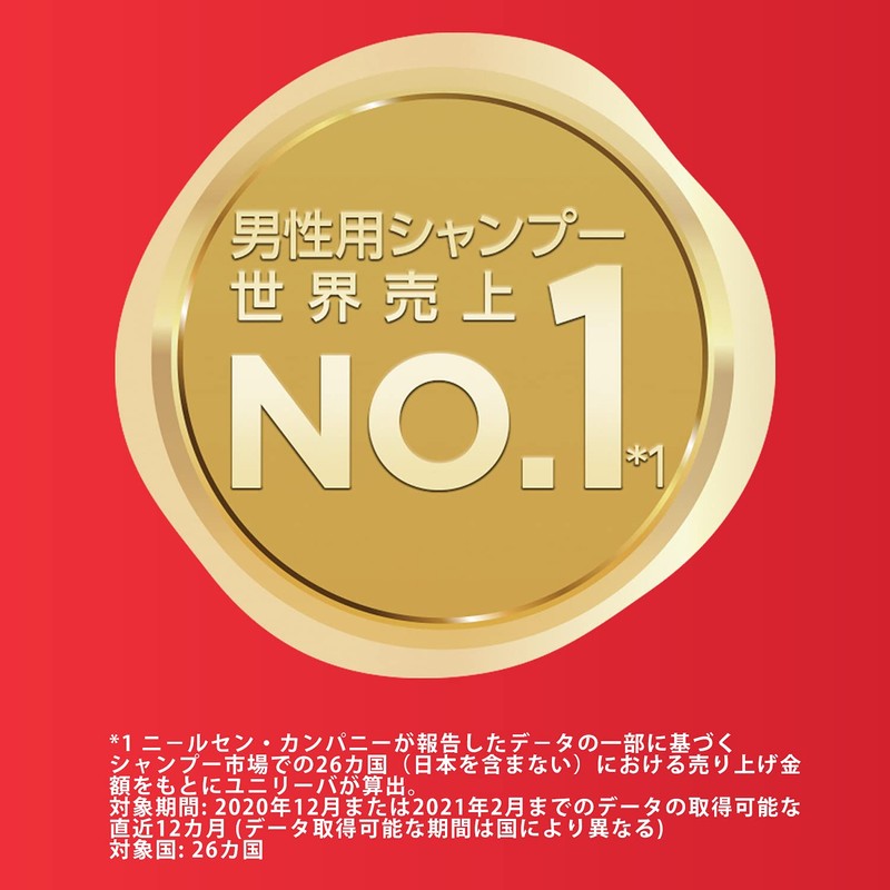 Clear For Men All-in-One Shampoo Pump, 12.3 oz (350 g)