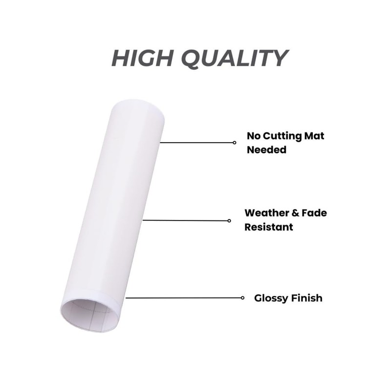 Permanent Smart Vinyl for Cricut Joy Machine, YOFONE No Cutting
