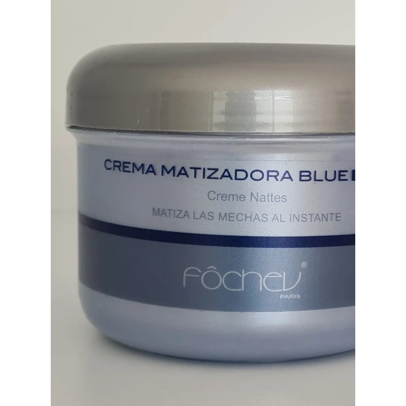 Pack 2. Crema/shampoo Matizante Azul/violeta 250ml Fochev P