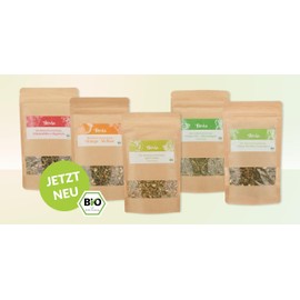 fitvia Premium Organic Tea Set, Loose Tea, Herbal Tea, Natural Sweetness, Highest Purity and Quality Standards (Energy Set)