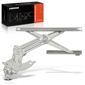 A-Premium Front Left Driver Side Electric Power Window Regulator Without Motor Compatible with Dodge Ram 1500 2002-2008, Ram 2500 2003-2009, Ram 3500 4500 5500 & Sterling Truck Bullet 45 55