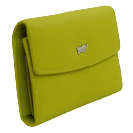 BRAUN BÜFFEL Joy Mini Zip Wallet Lemongrass, Lemongrass, Elegant