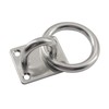 Zerniple M5 Pad Eye Plate 304 Stainless Steel U Hooks