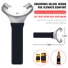 Zoiwdur Mason Jar & Bottle Opener with 4 Pcs Gripper