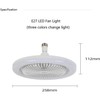 E27 LED Ceiling Light with Fan, Modern 180° Rotation Ceiling