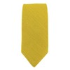 TigerTie Designer tie in plain colour, 100% linen, tie width