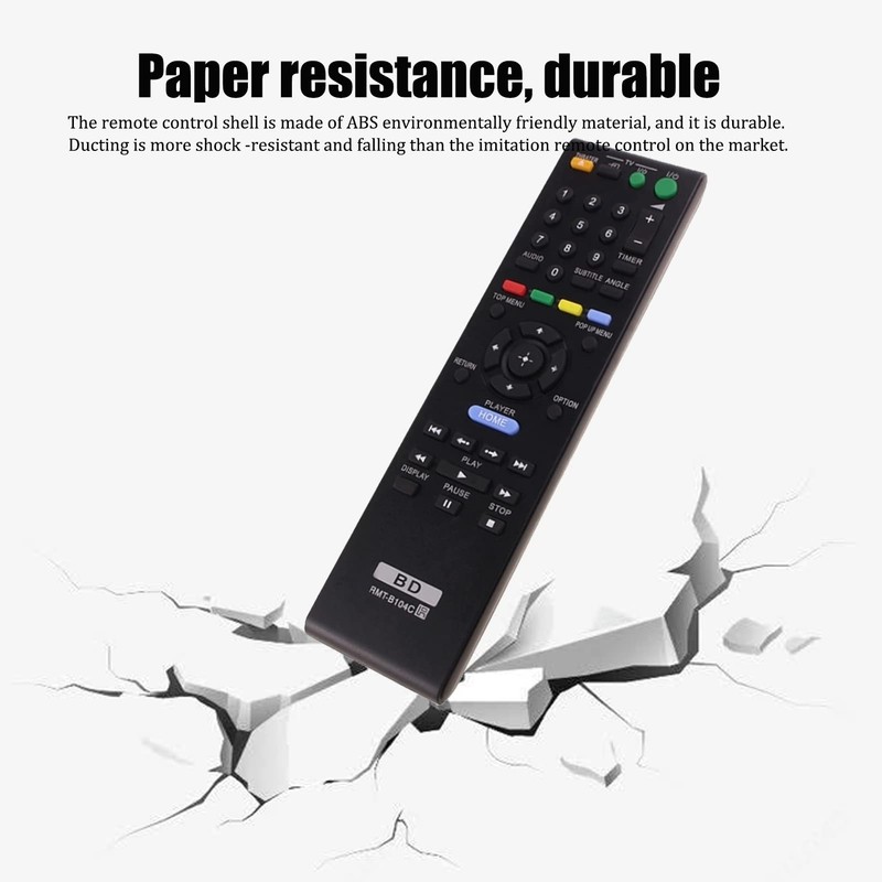 Replacement Remote Control for Sony BDP‑S350 BDP‑S360 BDP‑S370 BDP‑S380 Disc