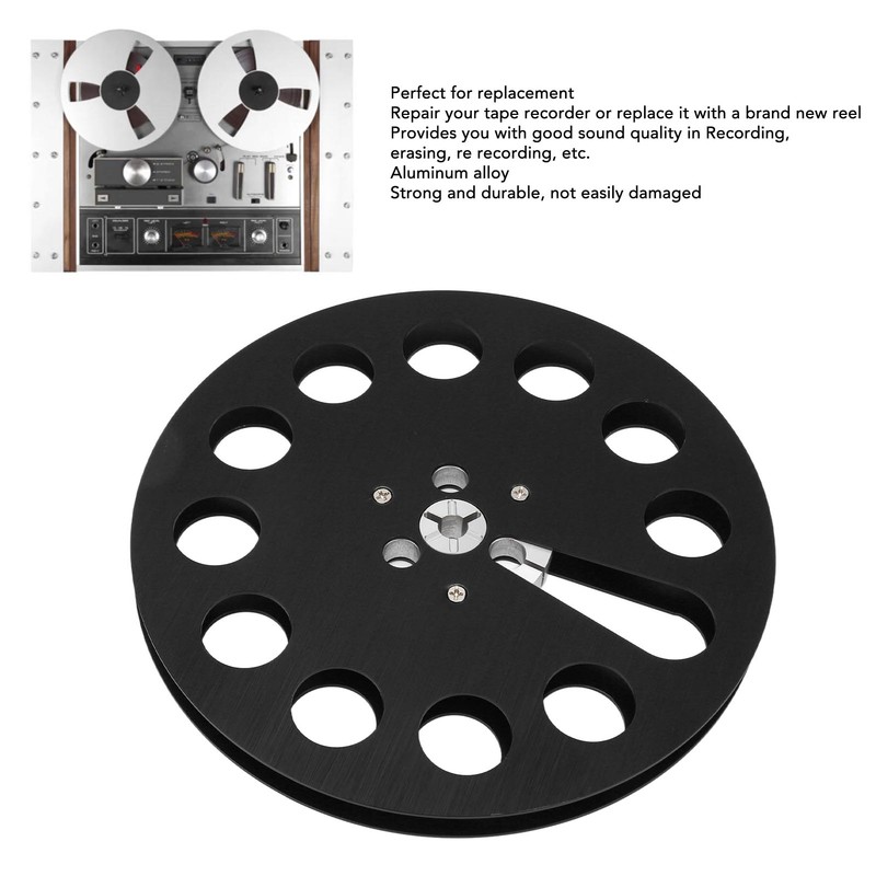 1/4 7 Inch Empty Tape Reel Aluminum Alloy 11 Hole