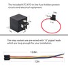 Recoil 2 Pack Automotive 5-Pin 30/40A 12V SPDT Relays with