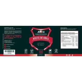 Envi Aceite De Krill 100 Caps 1000mg Astaxantina Epa Dha A4h