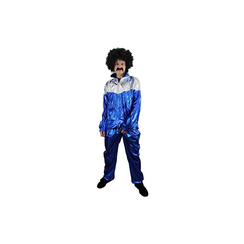 I Love Fancy Dress ILFD4506M Men's 80's Shell Suit Costumes