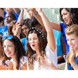 Casoty Black Baseball Headband for Women,Top Knot Headband for Baseball, Baseball Knotted Hairdband, Game Day Accessories for Women Girls