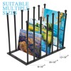 Metal Art Drying Rack Heavy-Duty Paint Display Stand Adjustable Multi-Tier