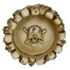 Ashtray Skull Eye Glow In The Dark (one Single pc)