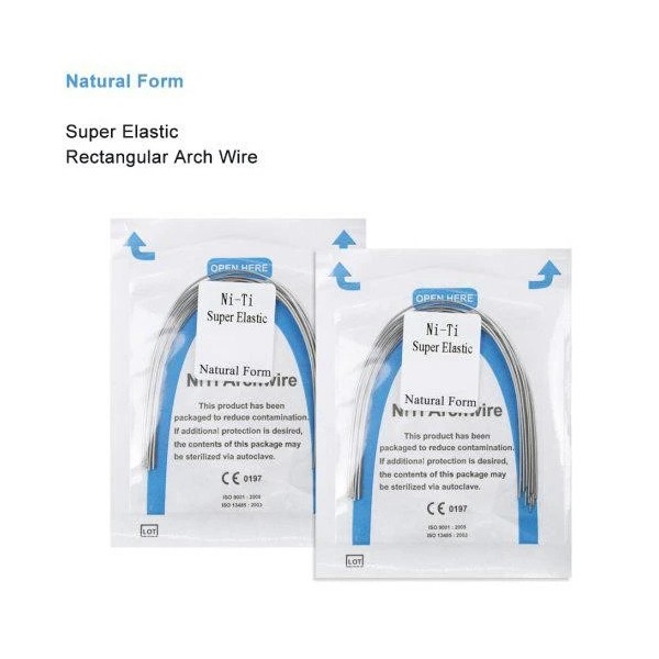 Denshine Dental Arch Wire for Upper Teeth Super Elastic Rectangular
