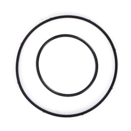 Akozon Vacuum Pump Seal Rubber Seal Ring Kit Suitable for E60 E63 E53 E70 N62 N73 V8 4.4L 4.8L