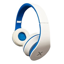 Approx DJ Jazz 3.5 mm Jack Connection Foldable Headset - White/Blue