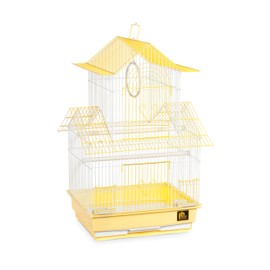 Prevue Hendryx SP1720-1 Shanghai Parakeet Cage, Yellow and White