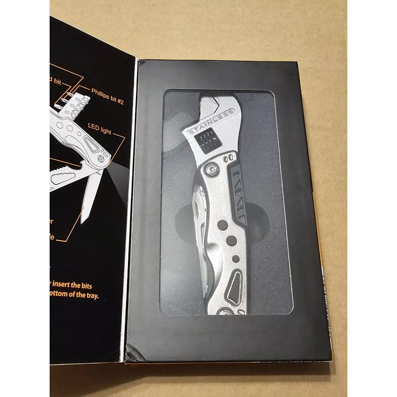 WorkZone Master Hardware 9-in -1 Wrench Multi-tool