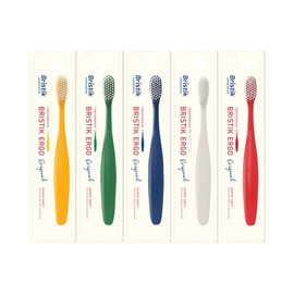 Bristic  5 Bristic Ergo adult toothbrushes-original / 브리스틱 에르고 성인 칫솔 5개-오리지널