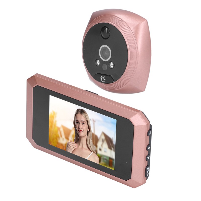 Peephole Viewer 3.5in Screen 1080P HD 10x Zoom Wide Angle