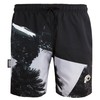 GUGGEN Mountain Men's Swim Shorts Swimming Trunks Beach Surf Swim