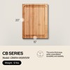 John Boos CB Series Rectangular Wooden Maple Cutting Board 20”x15”