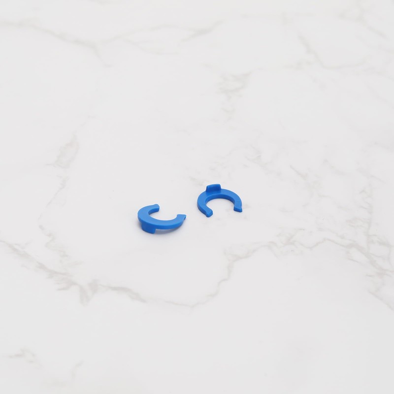 VGOL 100pcs 1/4 inch Plastic Locking Clips Locking Quick Connect
