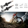 1 Pair 52mm Bike Extended Air Valve Tubeless Presta Valve